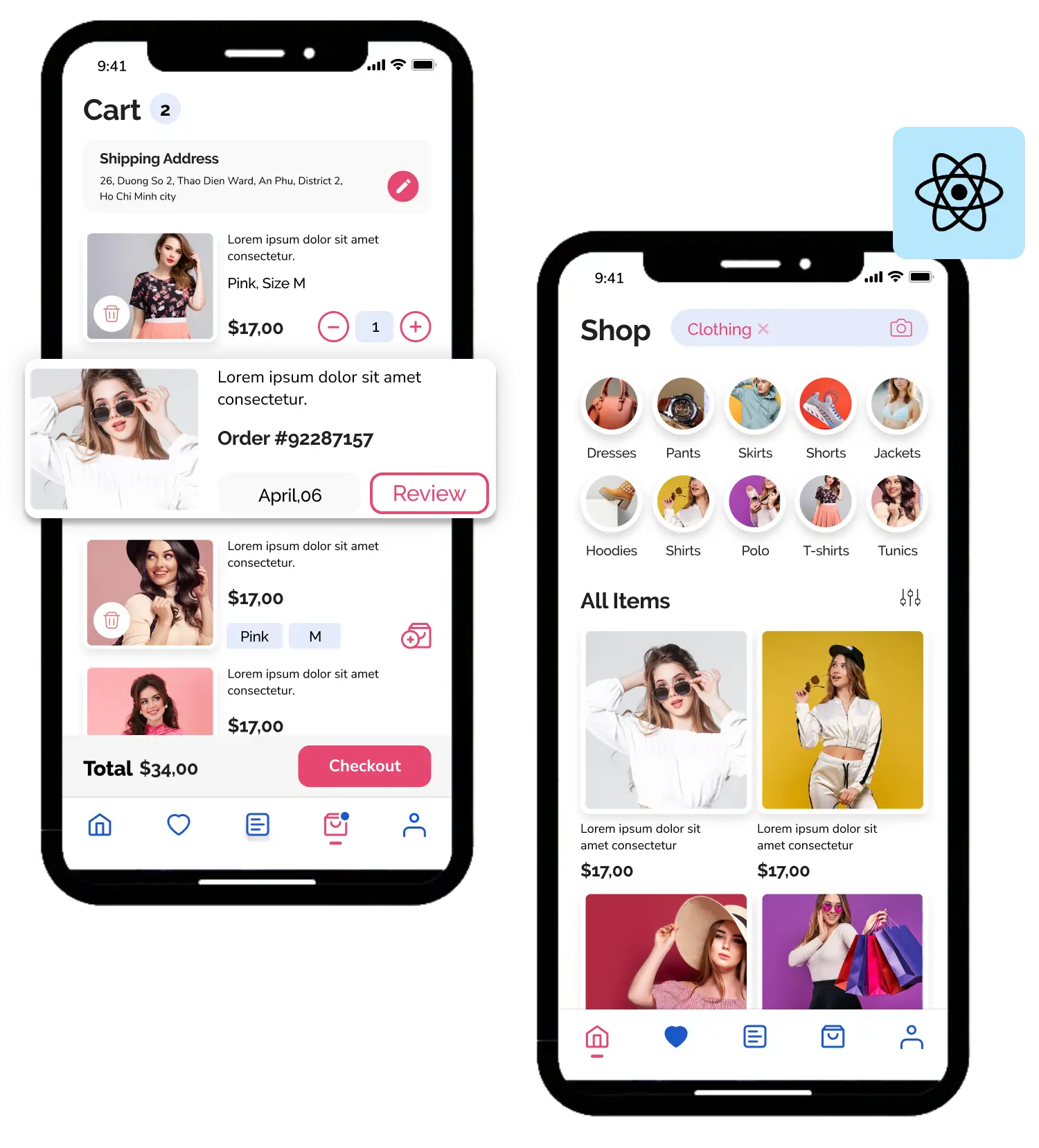 Our Procces react native