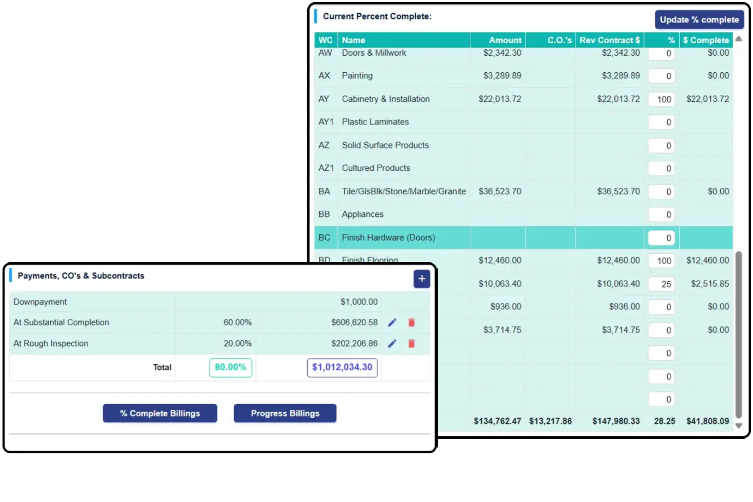 Payment Plans