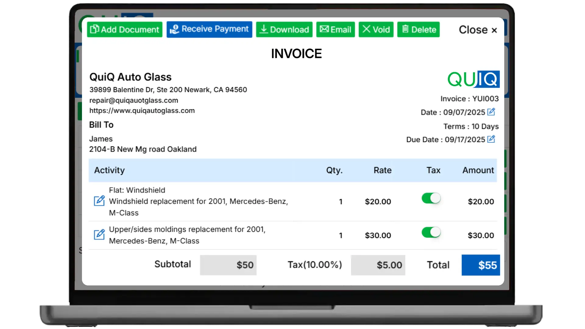 Documentation Reporting
