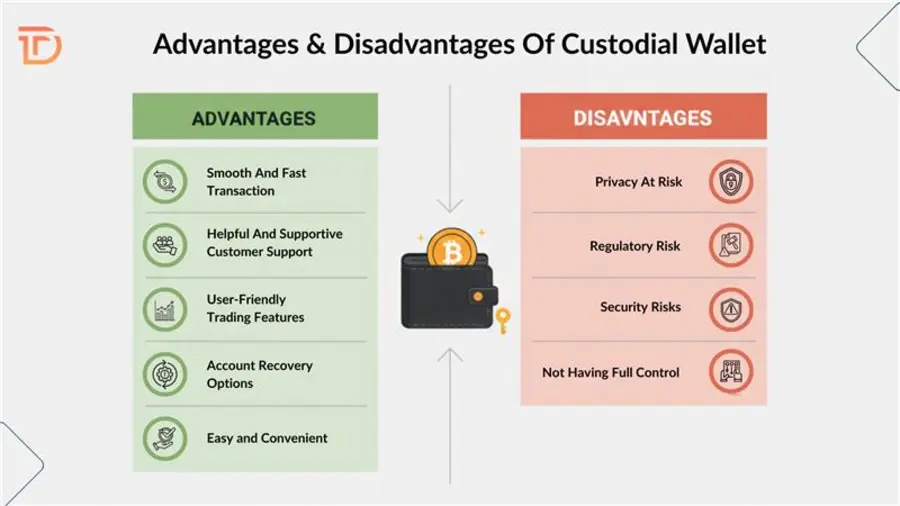 Advantages and Disadvantages Of Custodial Wallet