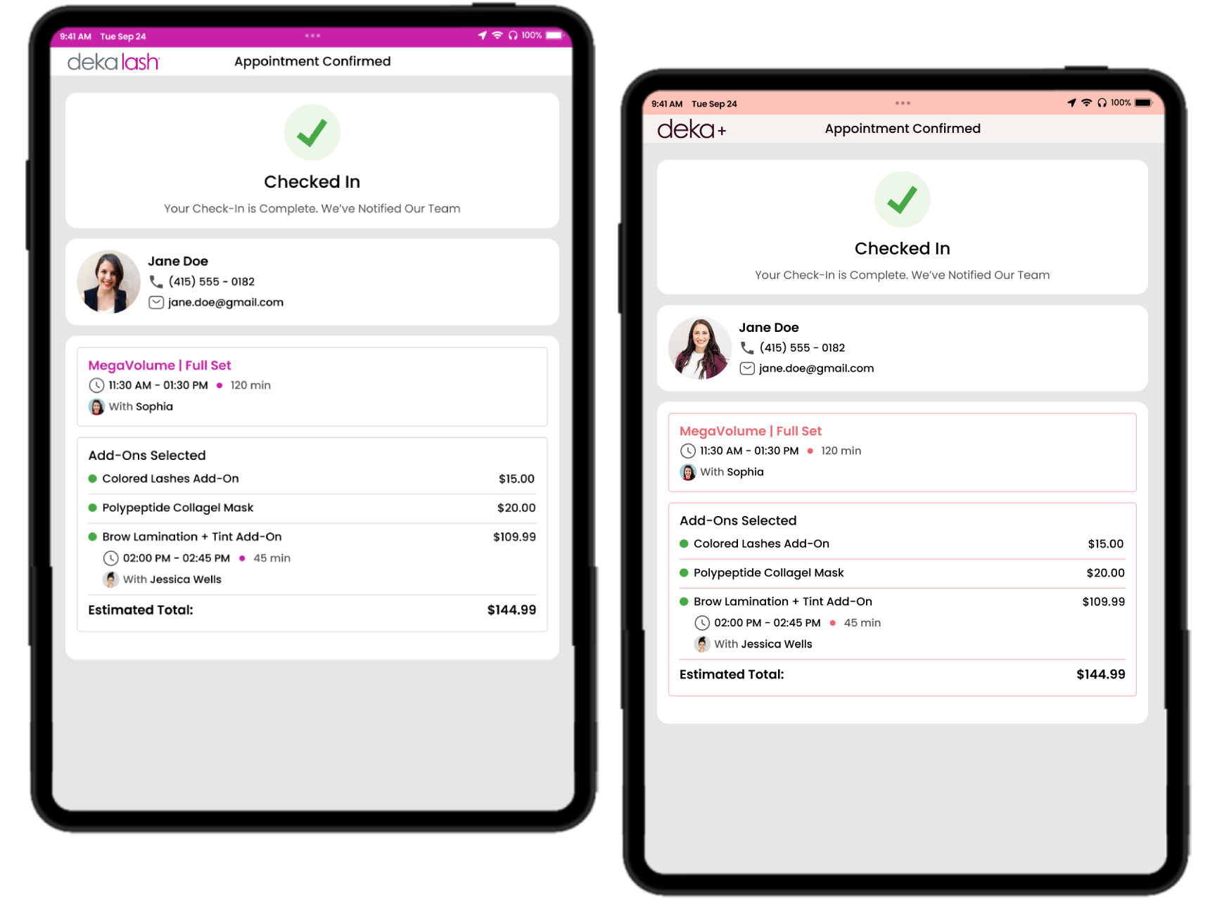Staff Get Instant Arrival Updates