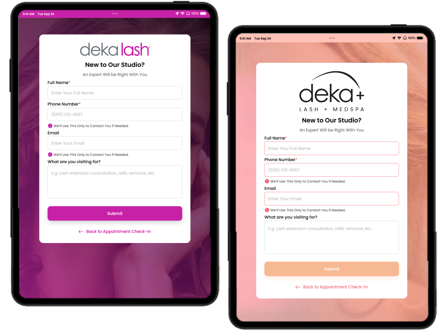 Capture New Customer Data