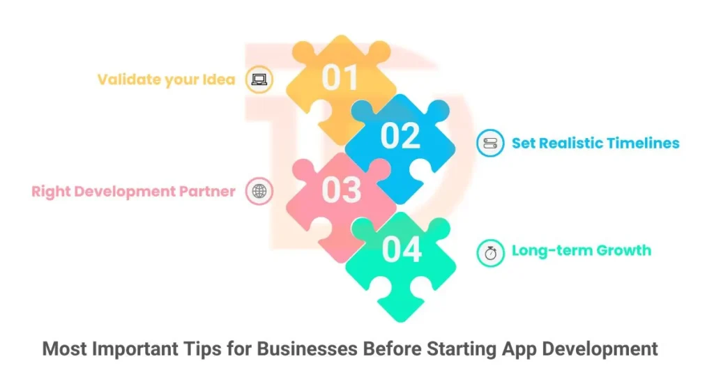 Most Important Tips for Businesses Before Starting App Development
