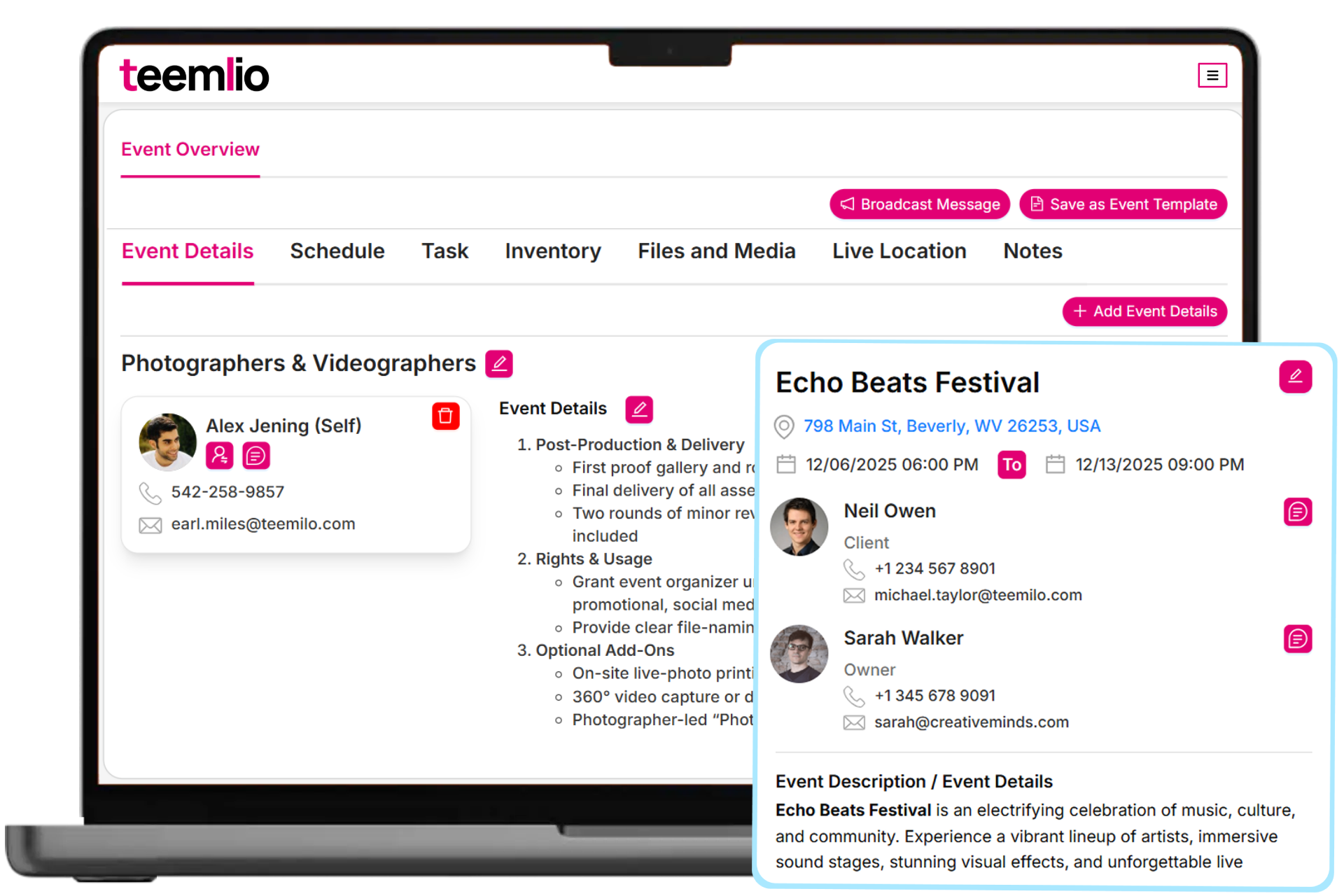 Staff Get Instant Arrival Updates