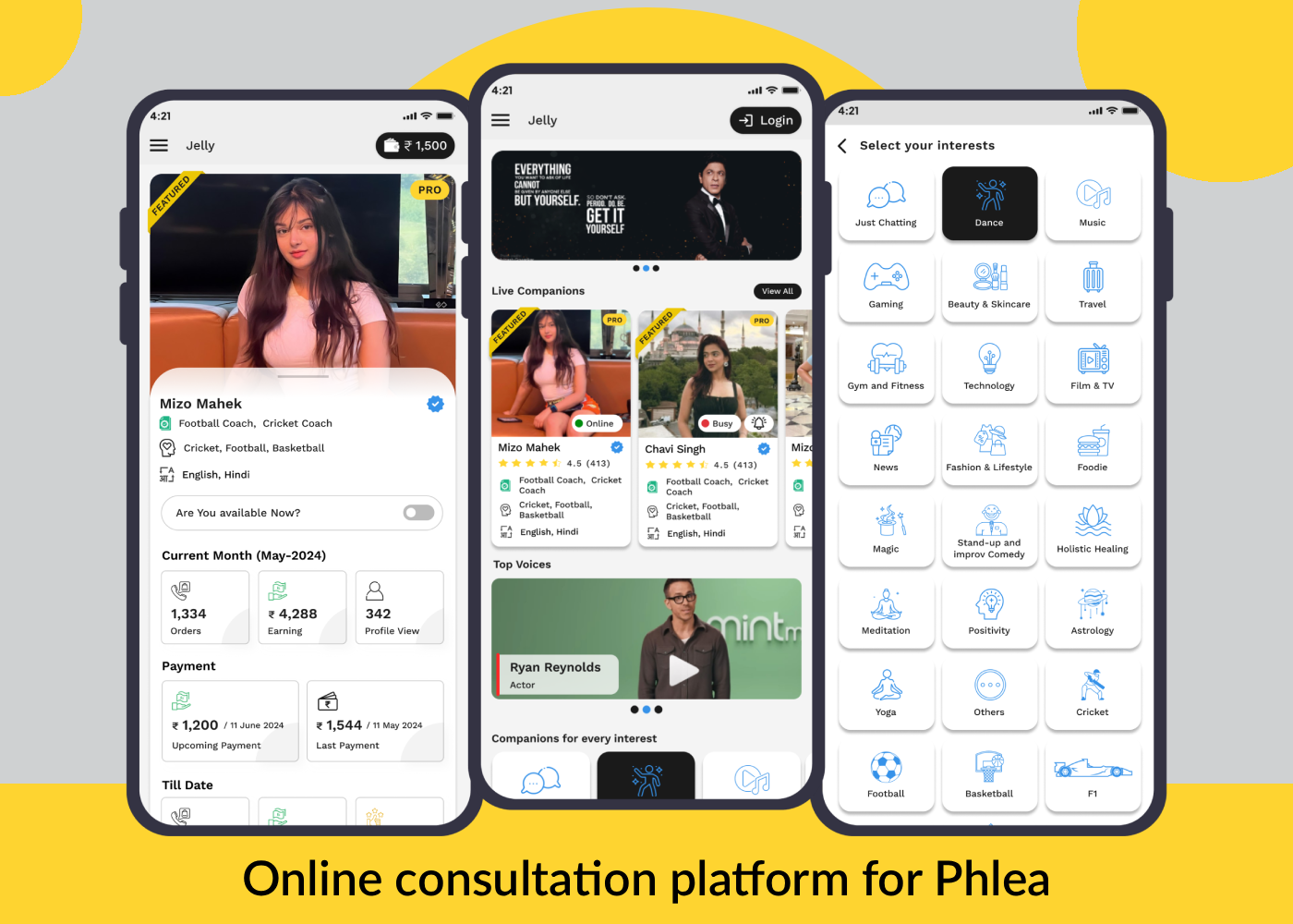 online consultation platform for Phlea