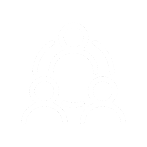 Construction icon in white