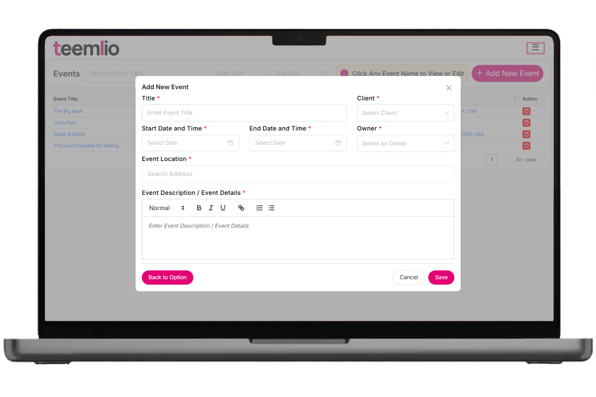Customer Self Check-In
