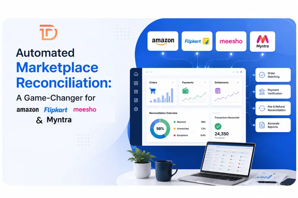 Automated Marketplace Reconciliation: A Game-Changer for Amazon, Flipkart, Meesho and Myntra Sellers