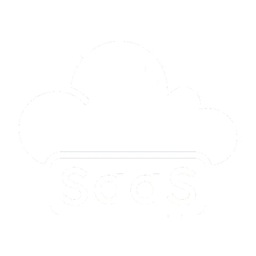 SaaS  icon in white