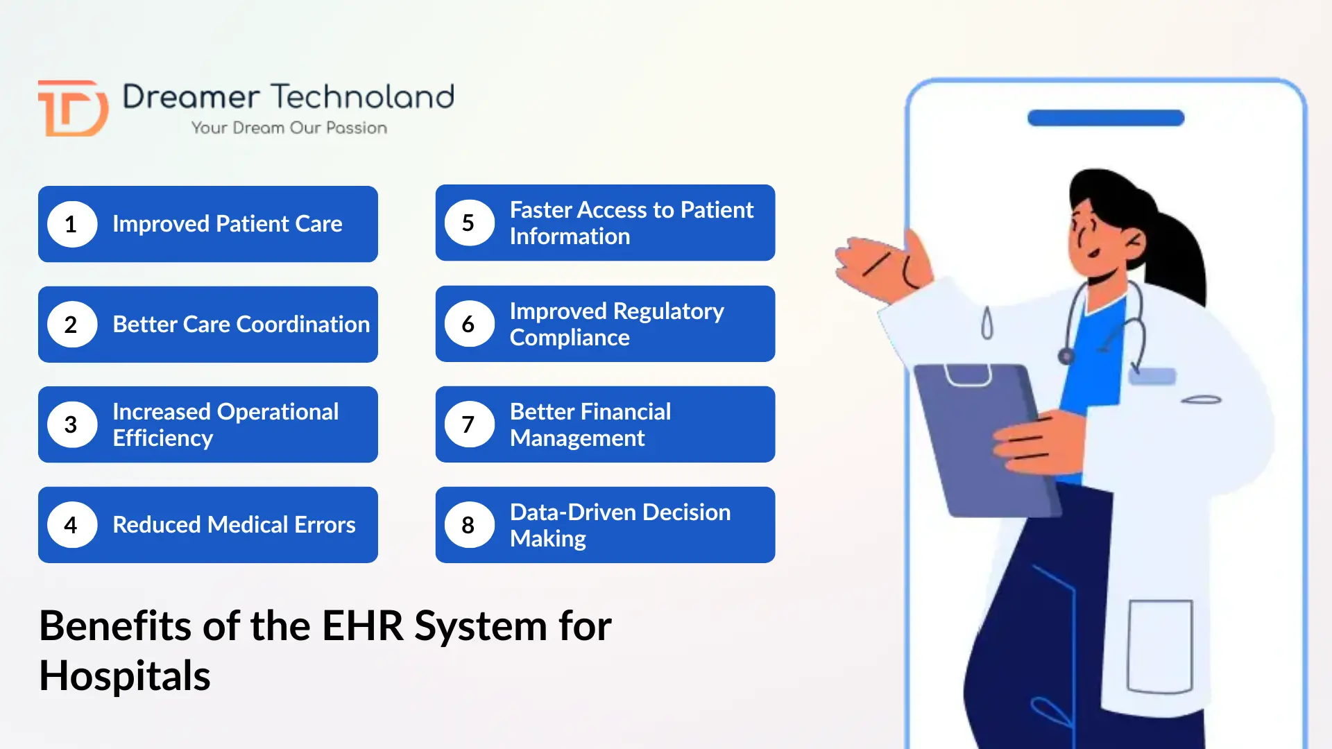 Benefits of EHR System for Hospitals