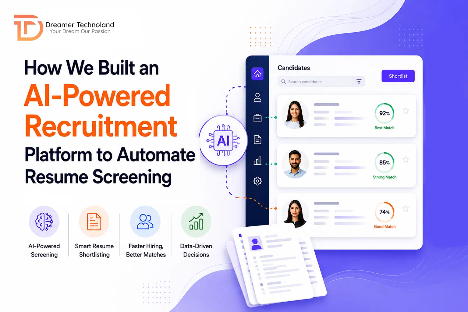How We Built an AI-Powered Recruitment Platform to Automate Resume Screening