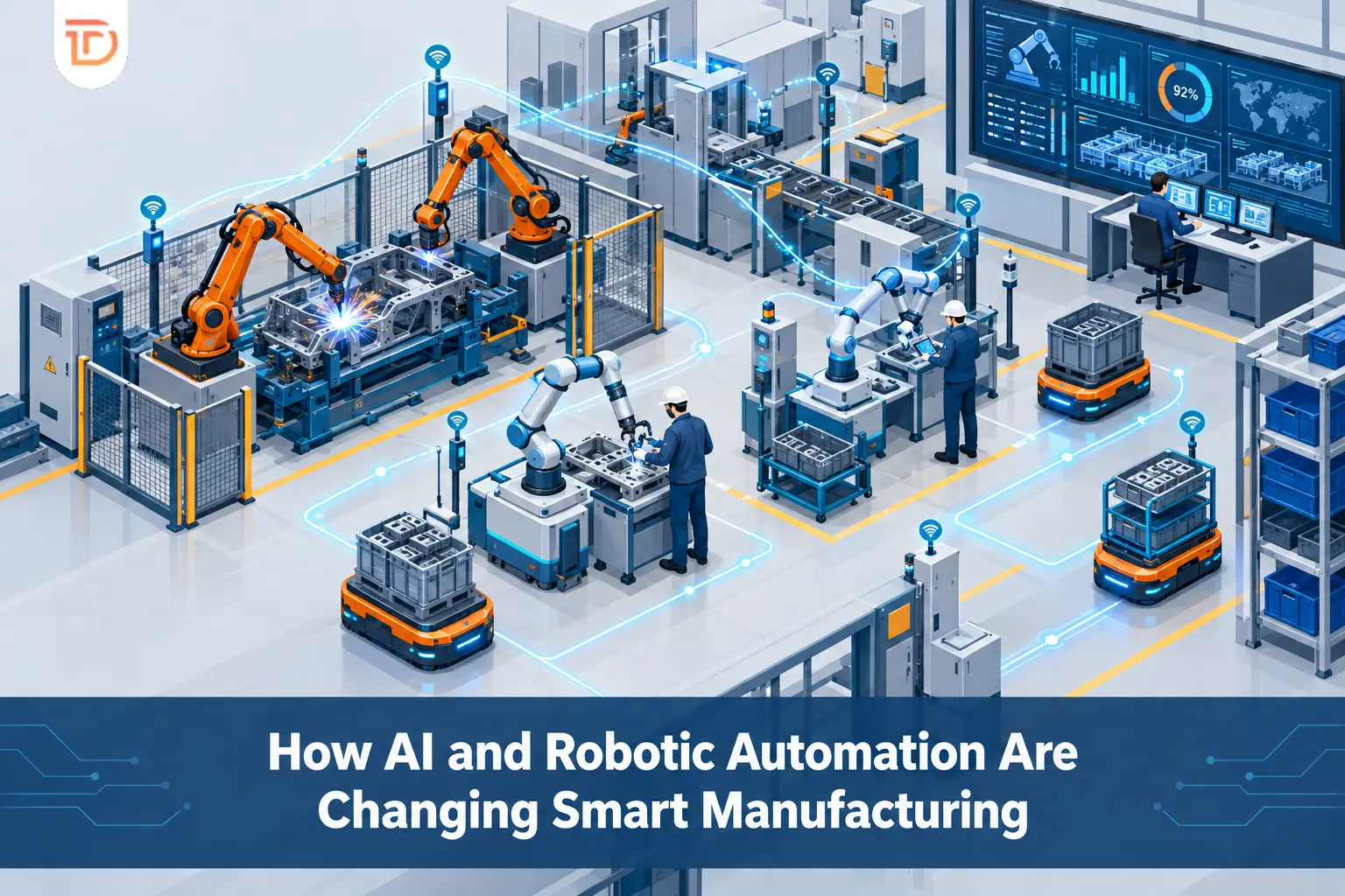 How AI and Robotic Automation Are Changing Smart Manufacturing
